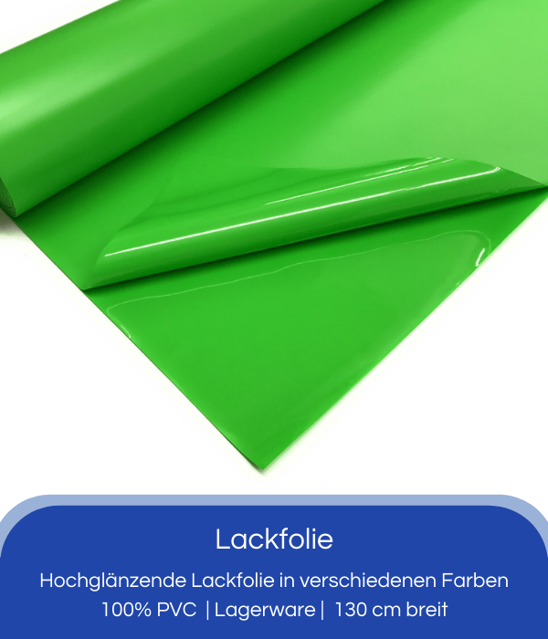 Lackfolie Meterware u. Rollen