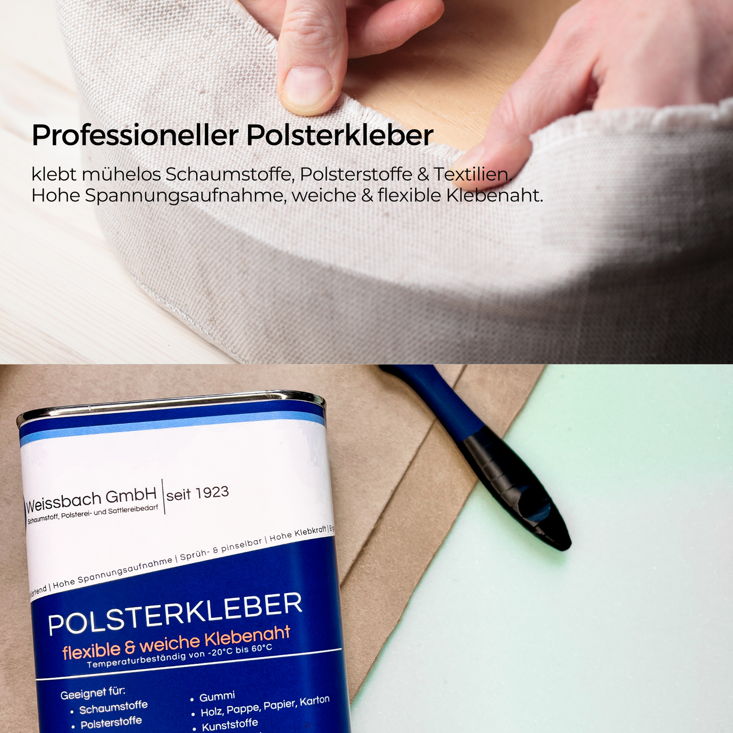 Polsterkleber Schaumstoffkleber Schaumstoff Kleben