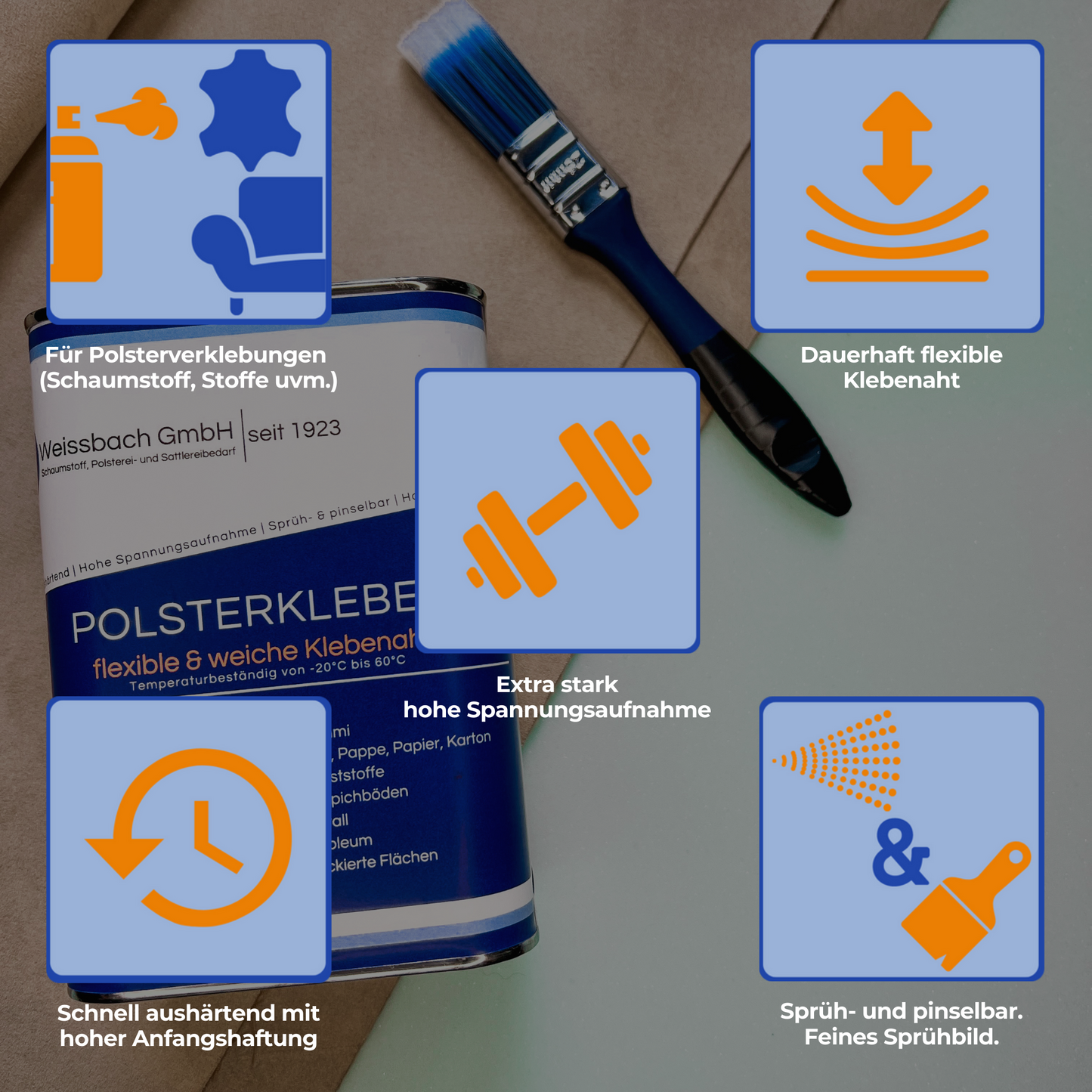Polsterkleber Schaumstoffkleber Schaumstoff Kleben