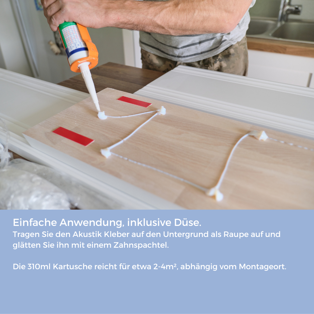 Akustik Kleber Bosig 310 ml