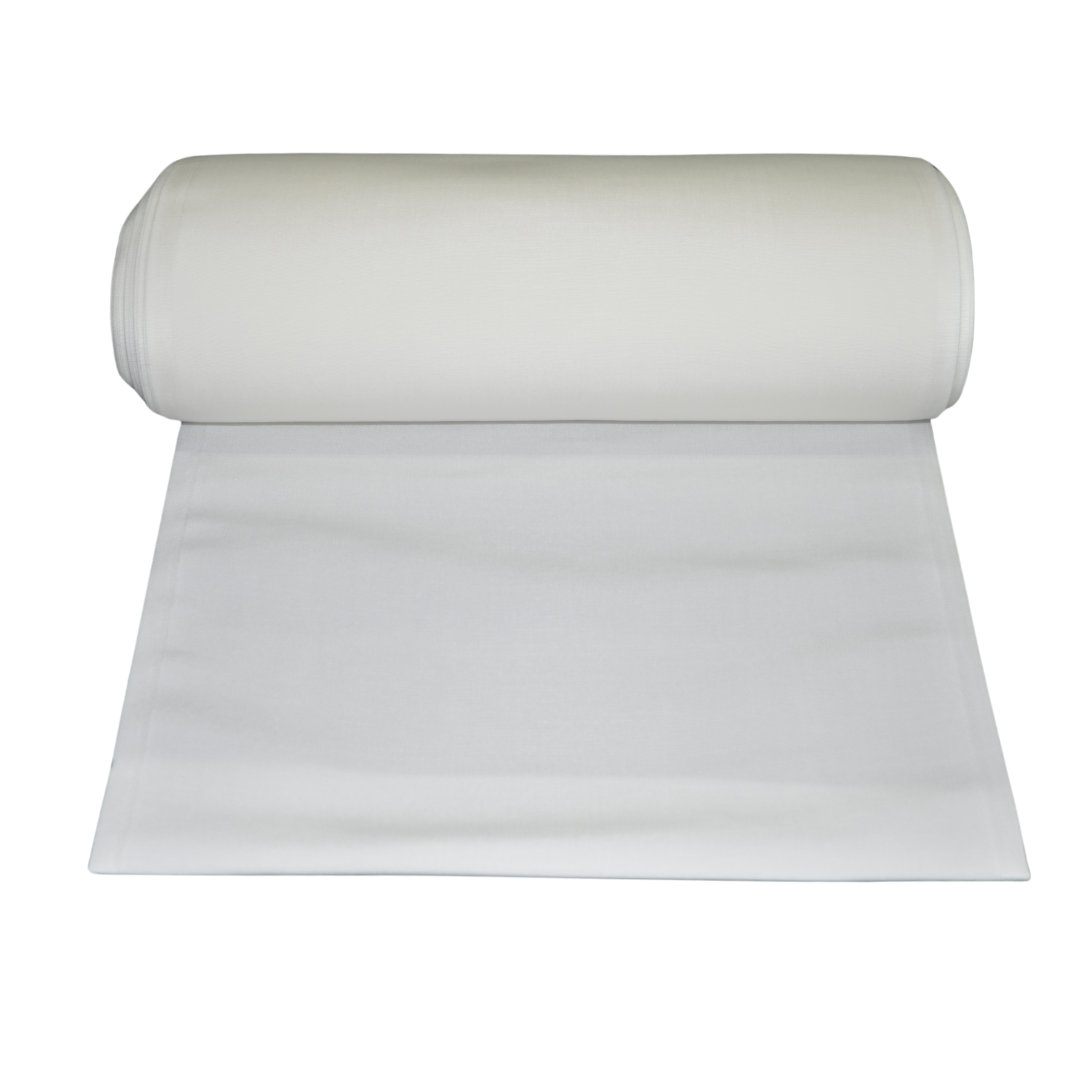 Liegestuhlstoff 45 cm Meterware weiss 299