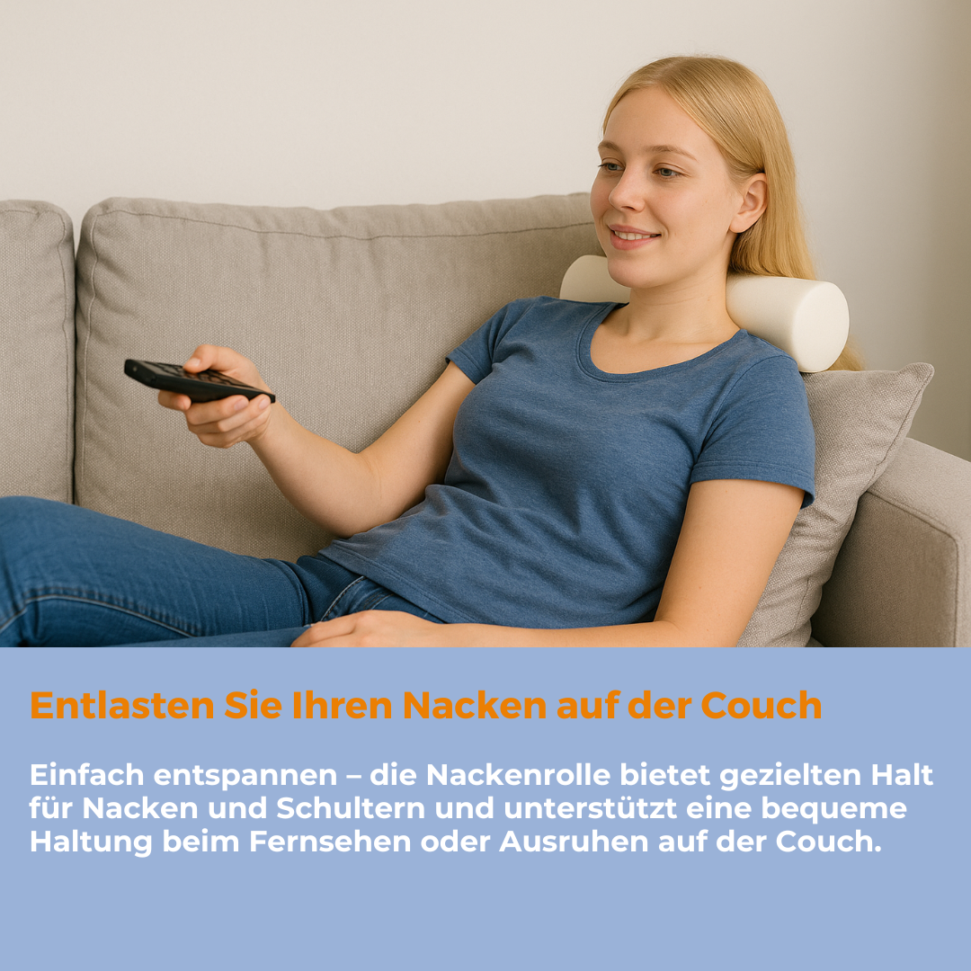 Nackenrolle 15 cm ∅ aus PUR-Schaumstoff