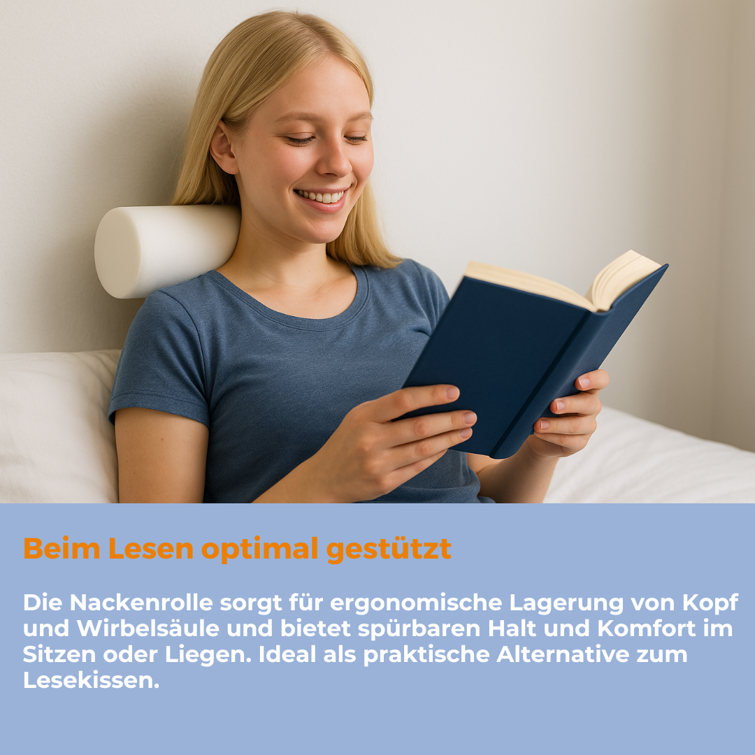 Nackenrolle 15 cm ∅ aus PUR-Schaumstoff