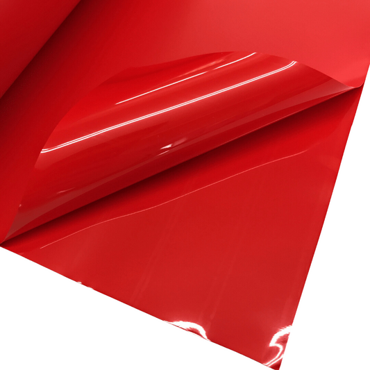Lackfolie rot PVC Folie Meterware kaufen