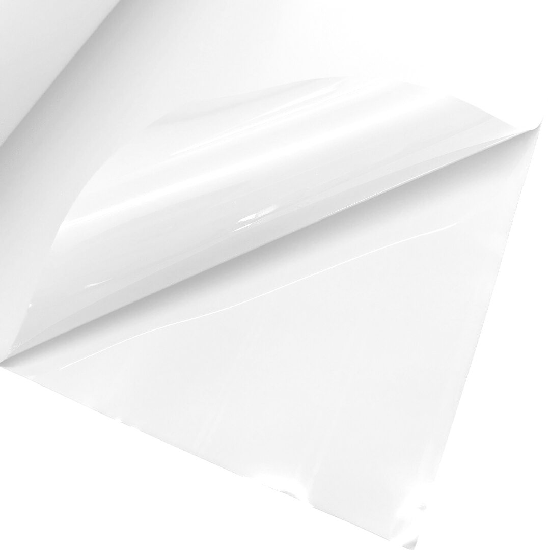 Lackfolie Weiß, 130 cm breit, Meterware ab 3,98€
