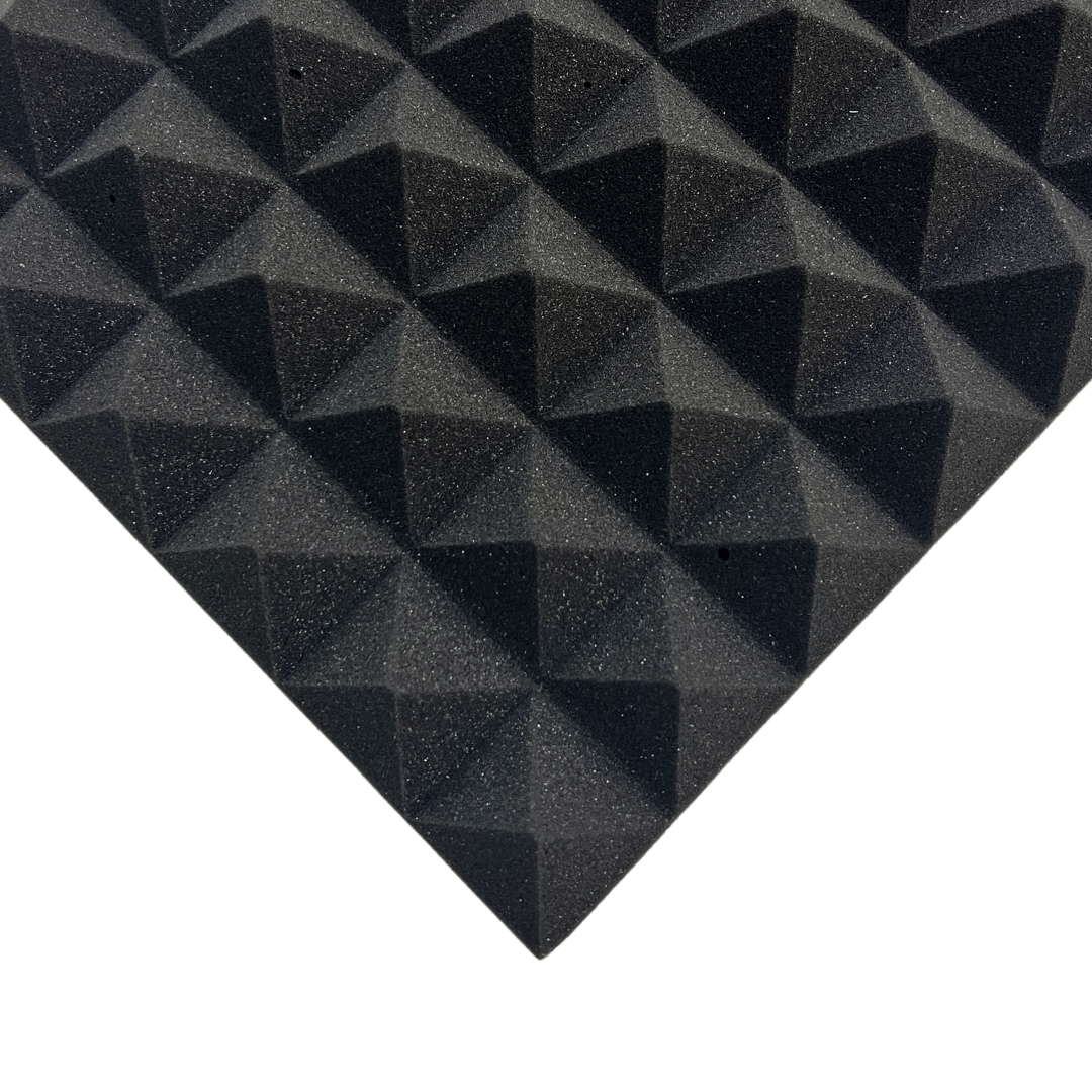 Pyramidenschaumstoff Platte schwer entflammbar 5 cm