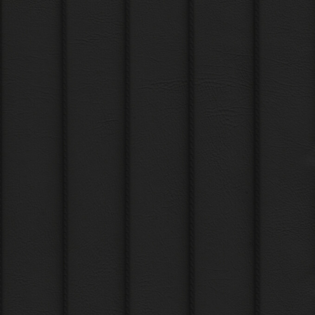 Schwarzes Steppkunstleder als Meterware im Sonderangebot für 19,99€ pro Meter