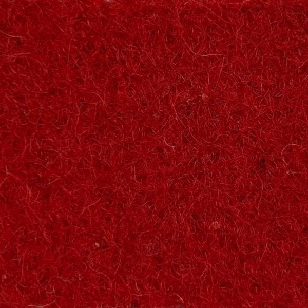 Wollfries für Friesvorhang rot Meterware