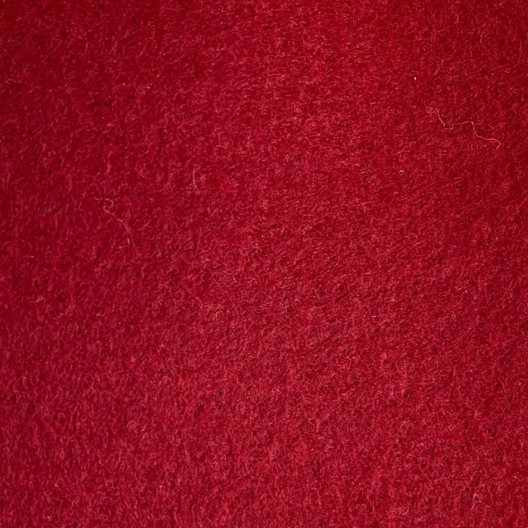 Polyesterfilz rot