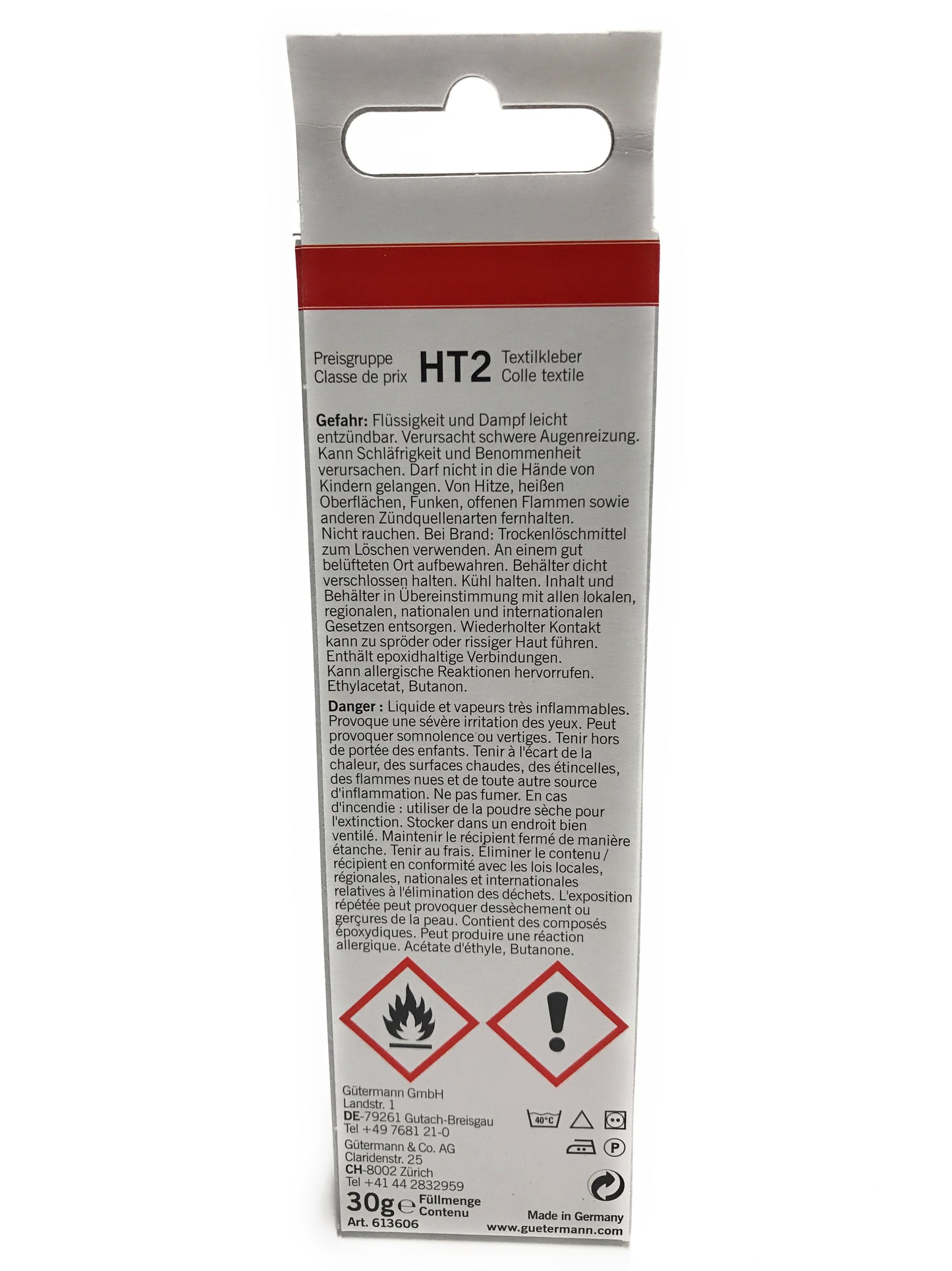 Gütermann HT2 Textilkleber 30g