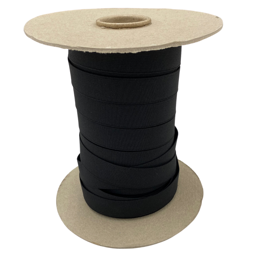 Gummiband 20 mm schwarz