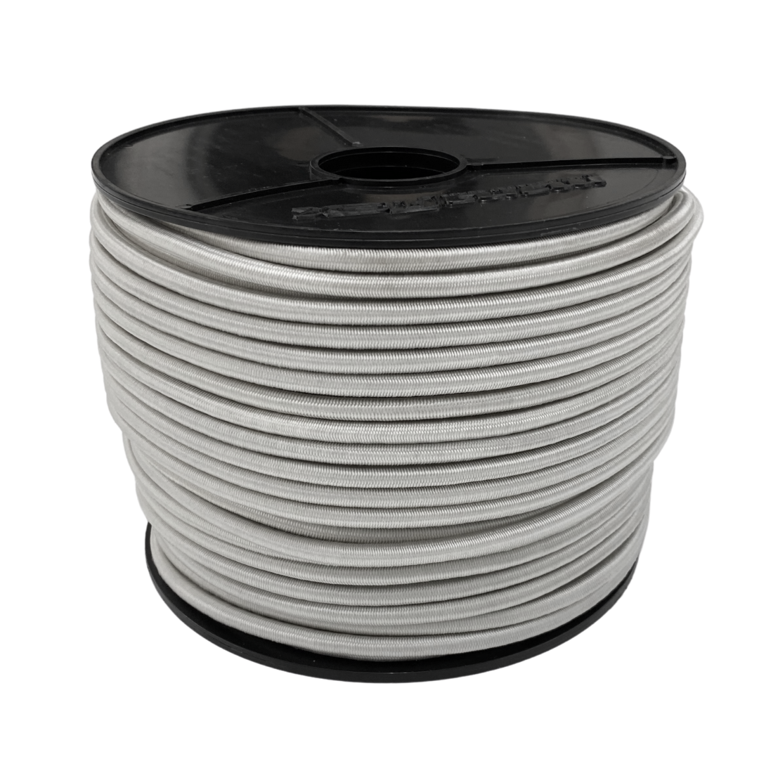 Gummikordel 6 mm weiß
