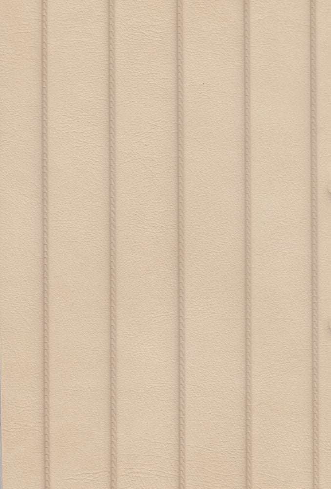 Kunstleder gesteppt Pfeiffe beige