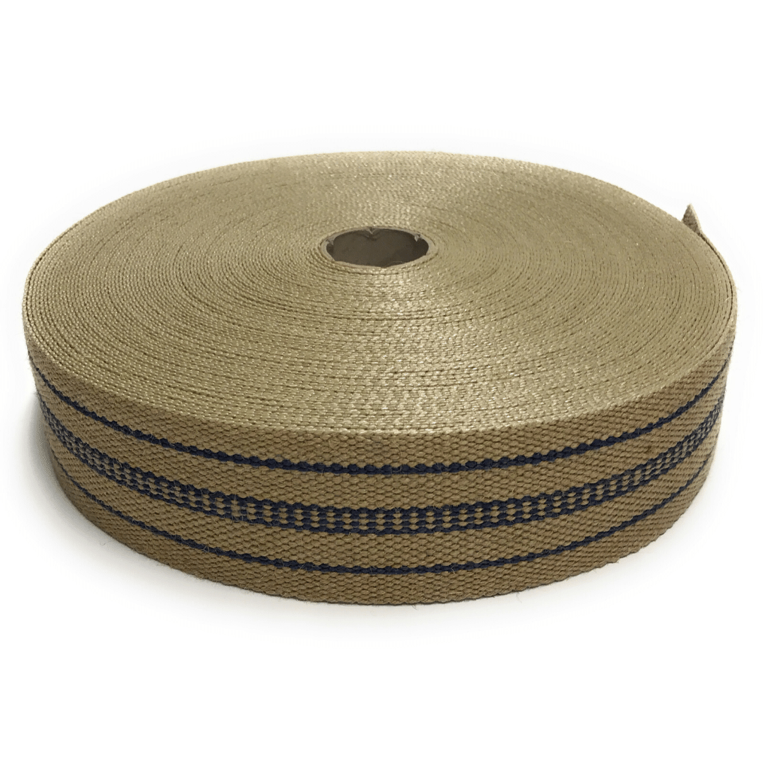 Polstergurt aus Jute 70 mm Meterware