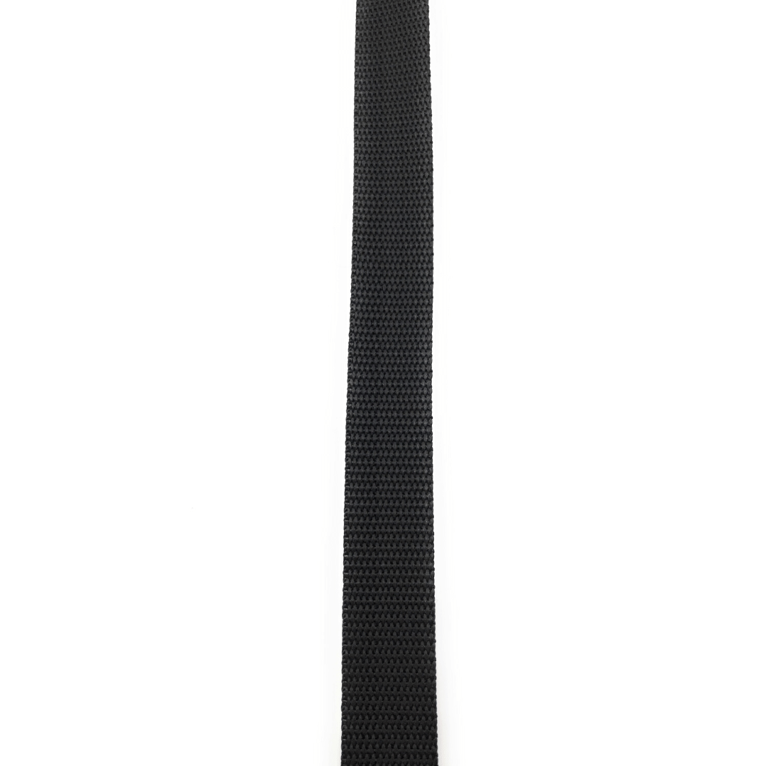 Polygurt 25 mm schwarz Meterware