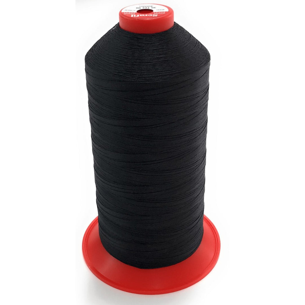 Serafil 30 4000 schwarz Garn