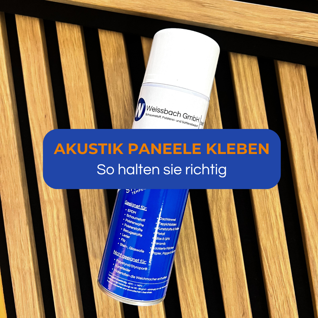 Akustikpaneele kleben: Schritt-für-Schritt Anleitung für perfekten Halt