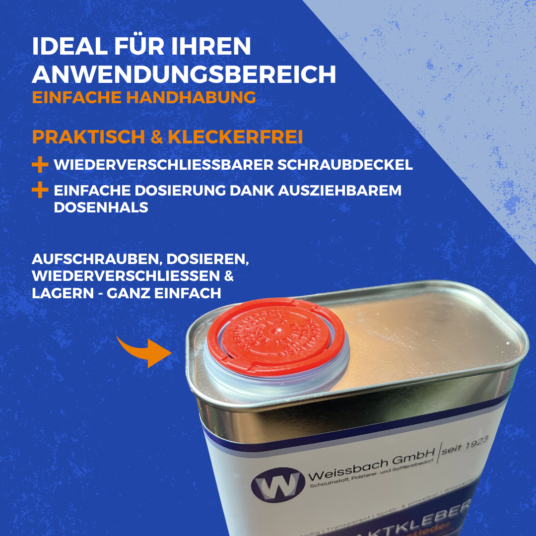 Kontaktkleber für PVC 1000 ml