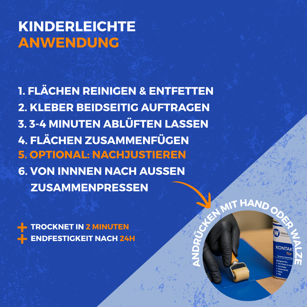 Kontaktkleber für PVC 1000 ml