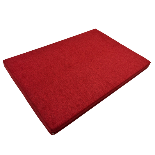 Palettenpolster Bezug rot
