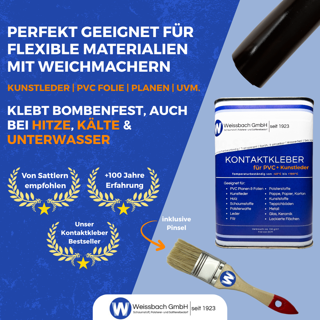 Kontaktkleber für PVC 1000 ml