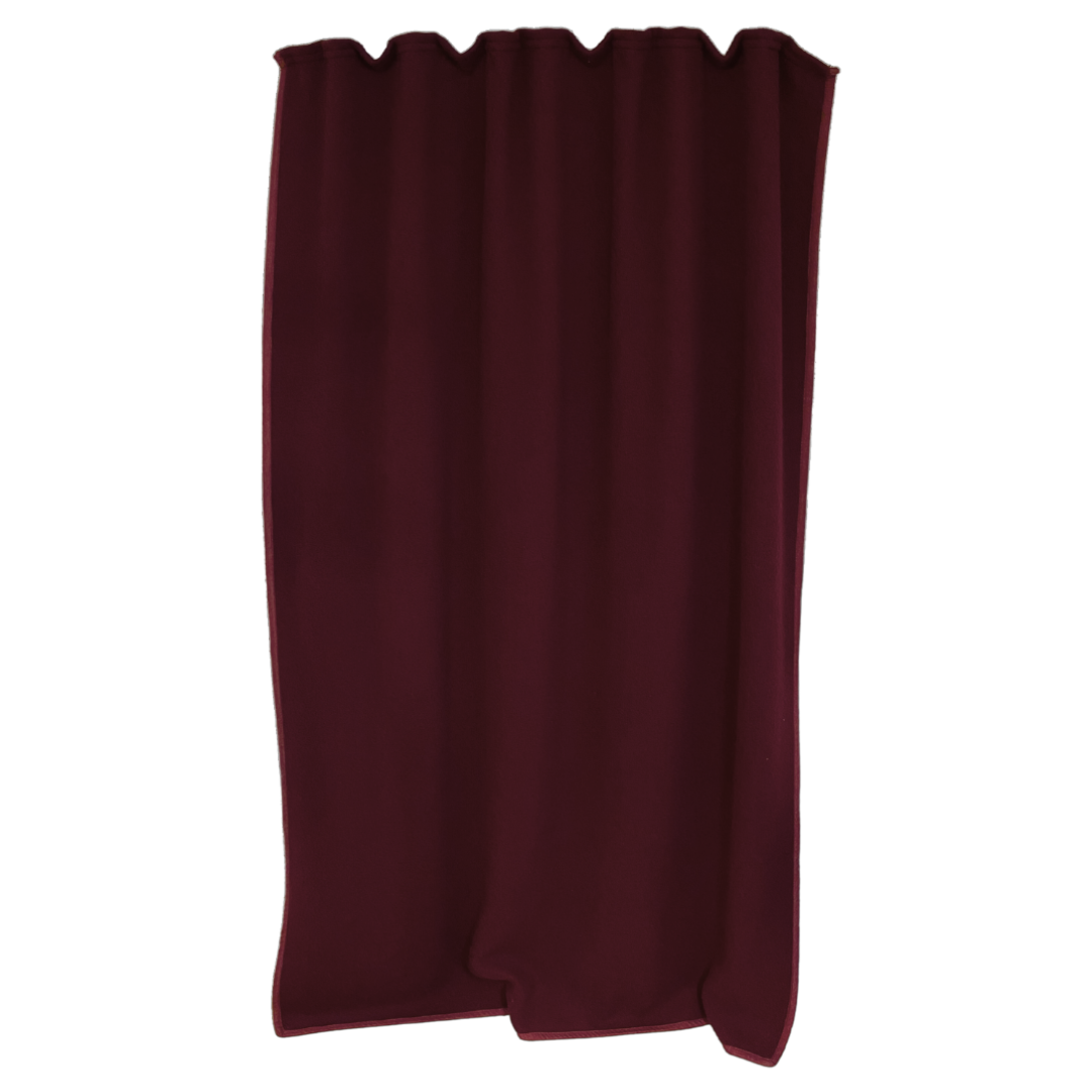 Thermovorhang dunkelrot - Sonderaktion