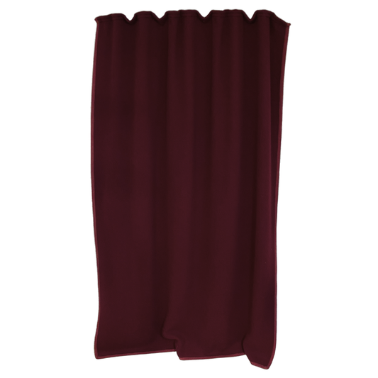 Thermovorhang dunkelrot - Sonderaktion