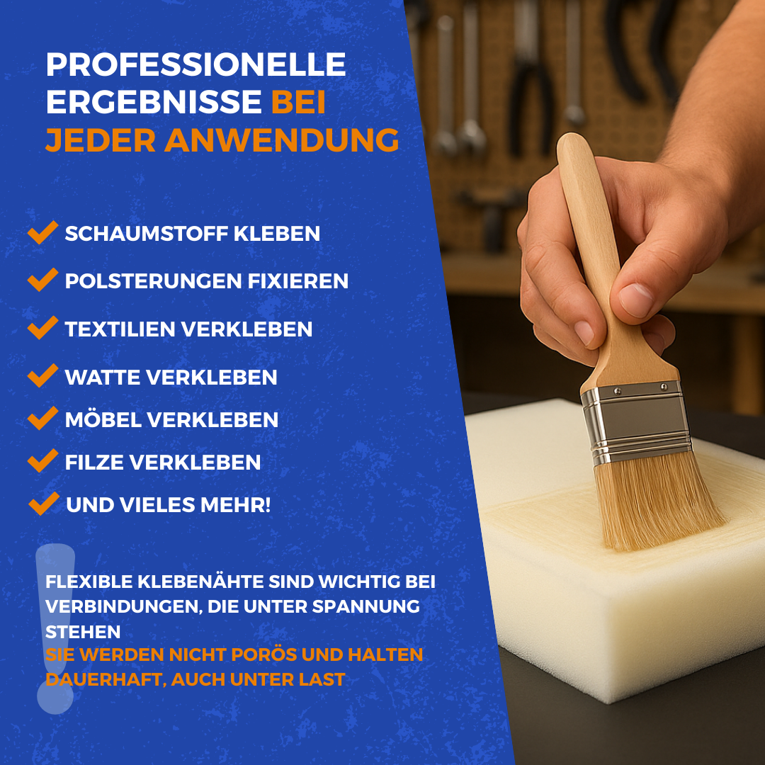 Polsterkleber sprüh- & pinselbar 1000 ml