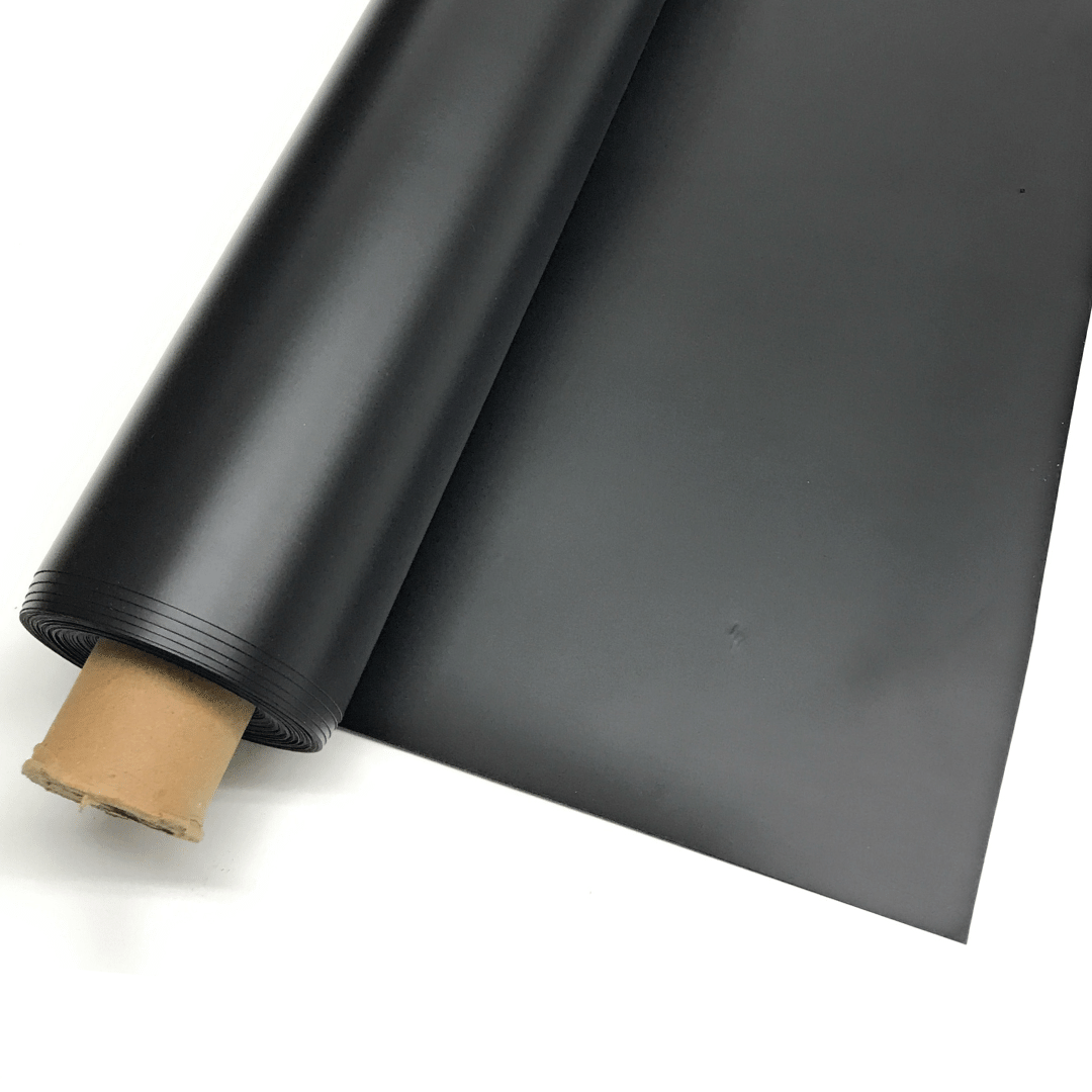 Lackfolie schwarz PVC Folie Meterware kaufen
