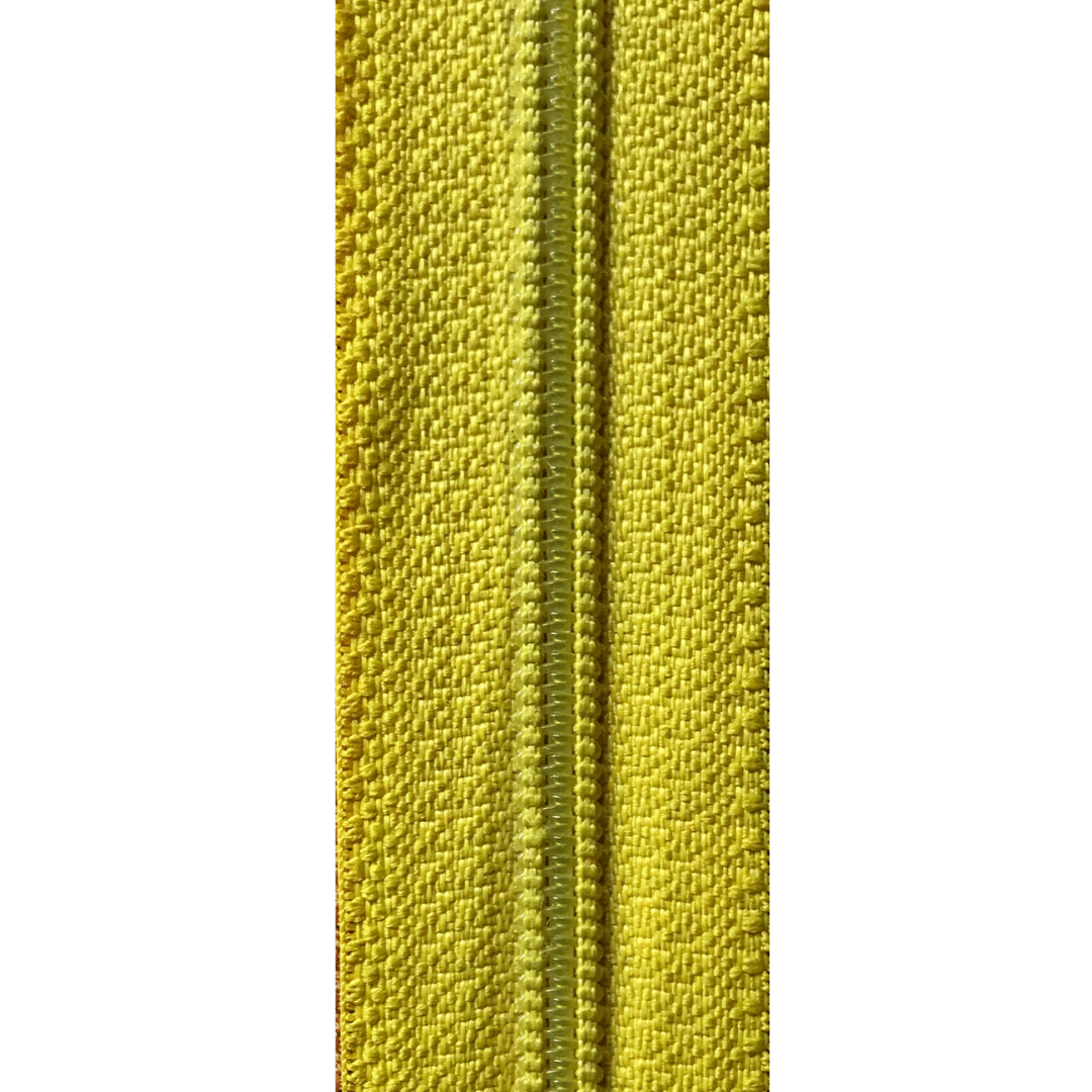 Opti-Lon® S60 Reißverschluss Meterware gelb