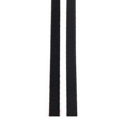 Klettband 20 mm schwarz selbstklebend Meterware