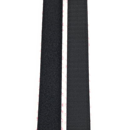 Klettband 50 mm schwarz selbstklebend Meterware